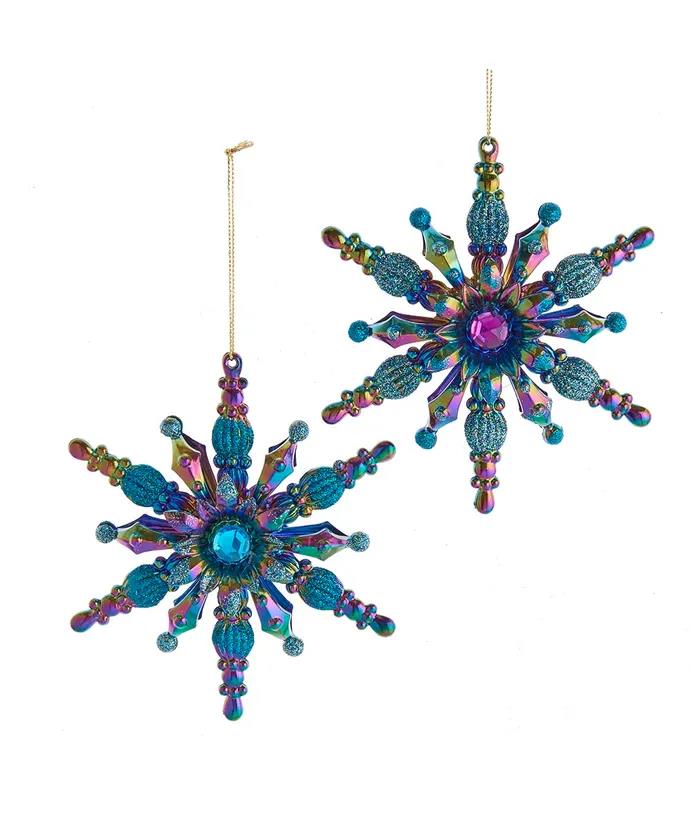 Peacock Ornaments (Set of 2)