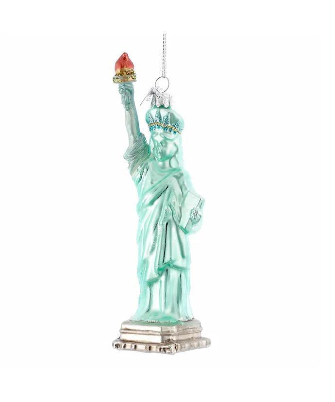 Statue Of Liberty Glass Ornament C4535