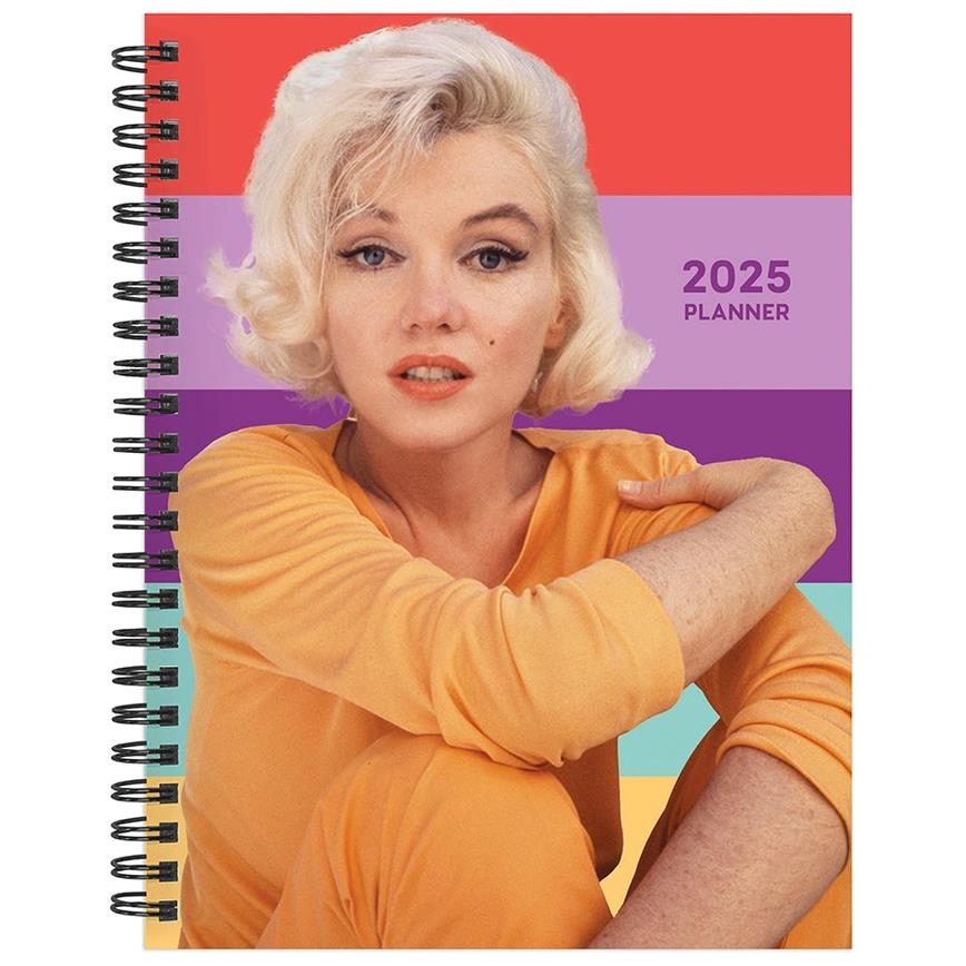 TF Publishing 2025 Marilyn Monroe Medium Weekly Monthly Planner Love