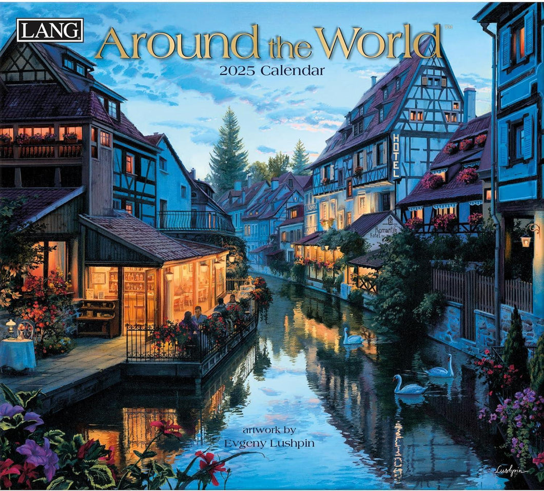 Lang Around The World 2025 Wall Calendar