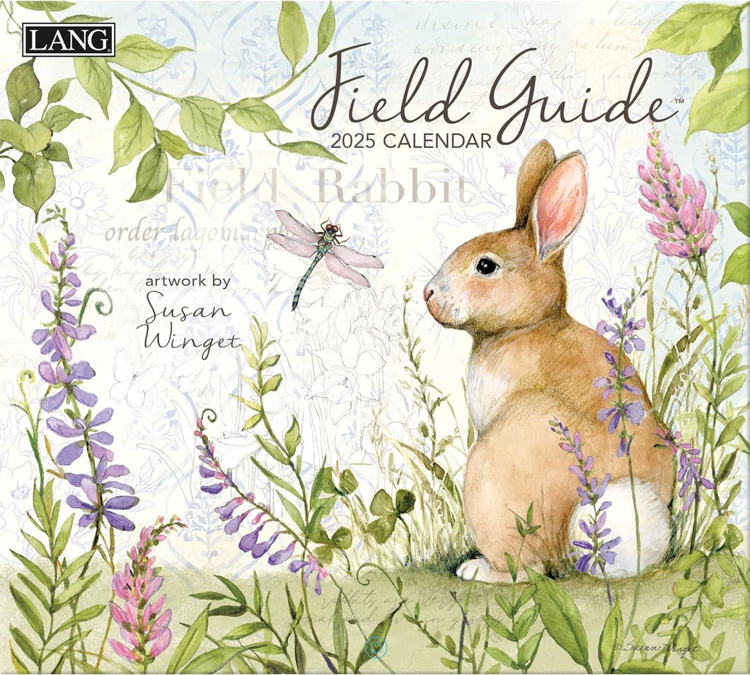 Lang Field Guide 2025 Wall Calendar