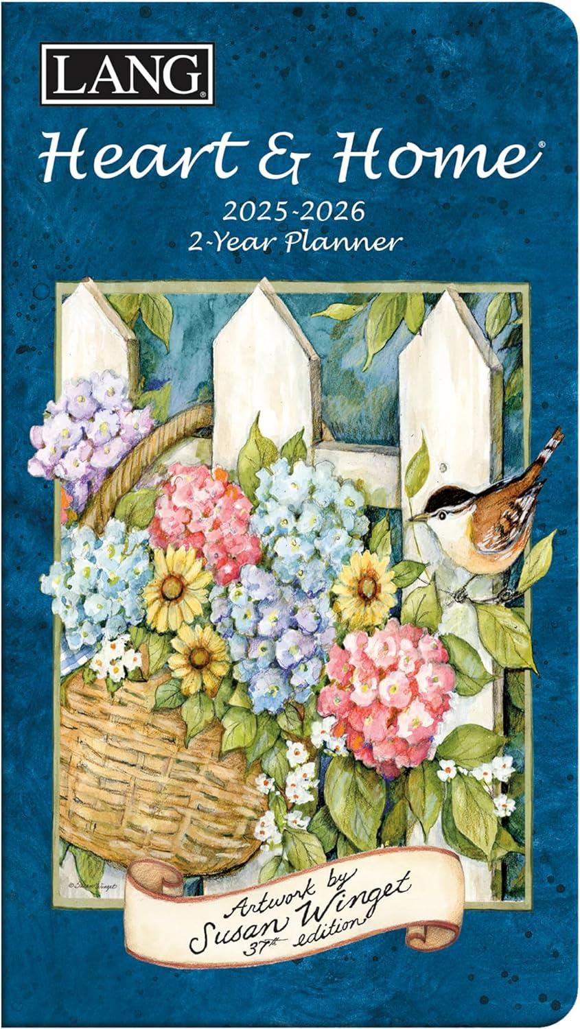 Lang Heart & Home 2025 2-Year Pocket Planner