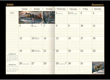 Load image into Gallery viewer, Lang Terry Redlin 2025 Monthly Planner
