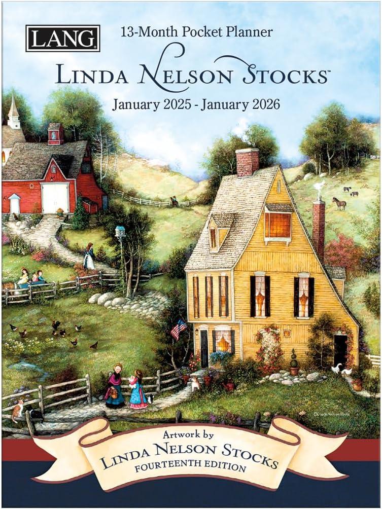 Lang Linda Nelson Stocks 2025 Monthly Pocket Planner