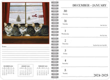 Load image into Gallery viewer, Lang American Cat™ 2025 Spiral Engagement Planner
