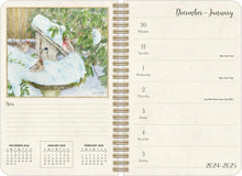 Load image into Gallery viewer, Lang Birds in The Garden 2025 Spiral Engagement Planner
