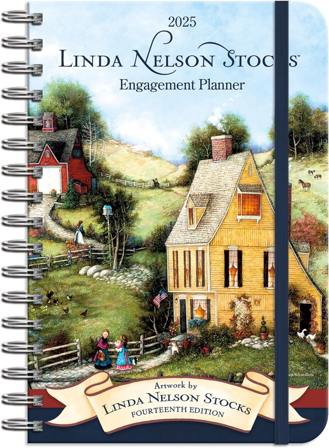 Lang Linda Nelson Stocks 2025 Spiral Engagement Planner