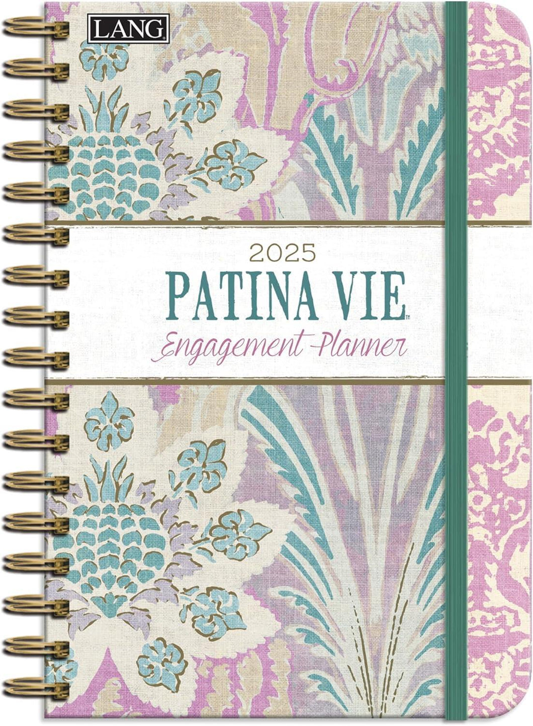 Lang Patina Vie 2025 Spiral Engagement Planner