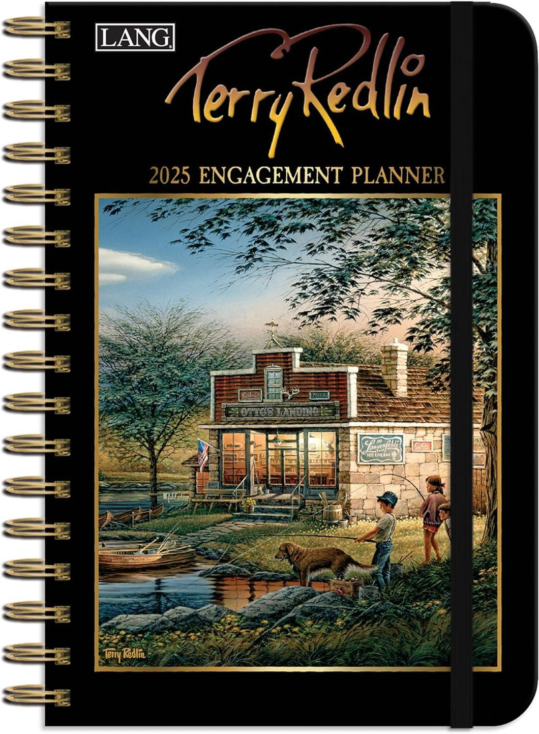 Lang Terry Redlin 2025 Spiral Engagement Planner