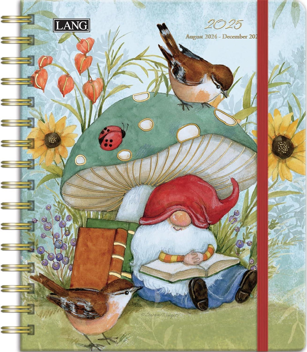 Lang Gnome Sweet Gnome 2025 Deluxe Planner