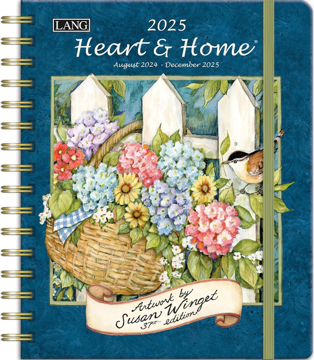 Lang Heart & Home® 2025 Deluxe Planner