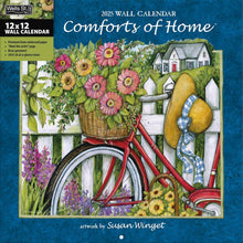 Load image into Gallery viewer, WSBL Comforts Of Home 2025 12X12 Wall Calendar
