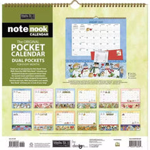 Load image into Gallery viewer, WSBL Folk Song 2025 Note Nook™ Calendar
