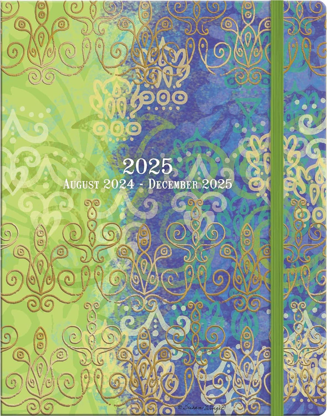 WSBL Bohemian 2025 Monthly Pocket Planner