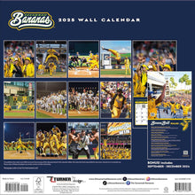 Load image into Gallery viewer, Turner Savannah Bananas 2025 12 X 12 Team Wall Calendar
