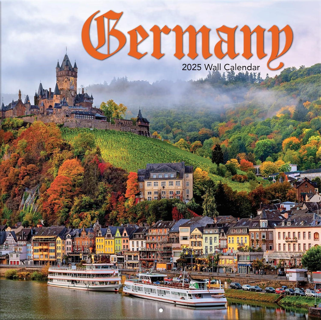 Turner Germany 12x12 Photo 2025 Wall Calendar