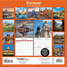 Load image into Gallery viewer, Turner Germany 12x12 Photo 2025 Wall Calendar
