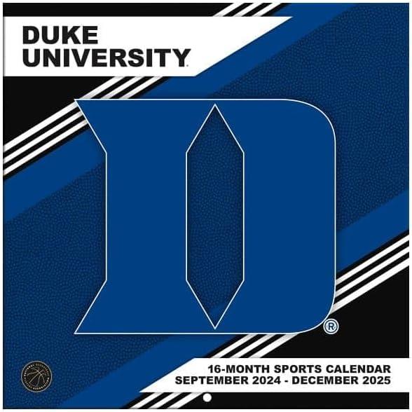 Turner Duke Blue Devils 2025 Mini Wall Calendar