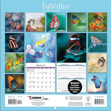 Load image into Gallery viewer, Turner Butterflies Photo 2025 Mini Wall Calendar
