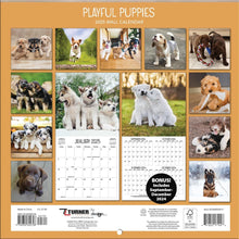 Load image into Gallery viewer, Turner Playful Puppies Photo 2025 Mini Wall Calendar
