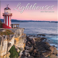 Load image into Gallery viewer, Turner Lighthouses Photo 2025 Mini Wall Calendar
