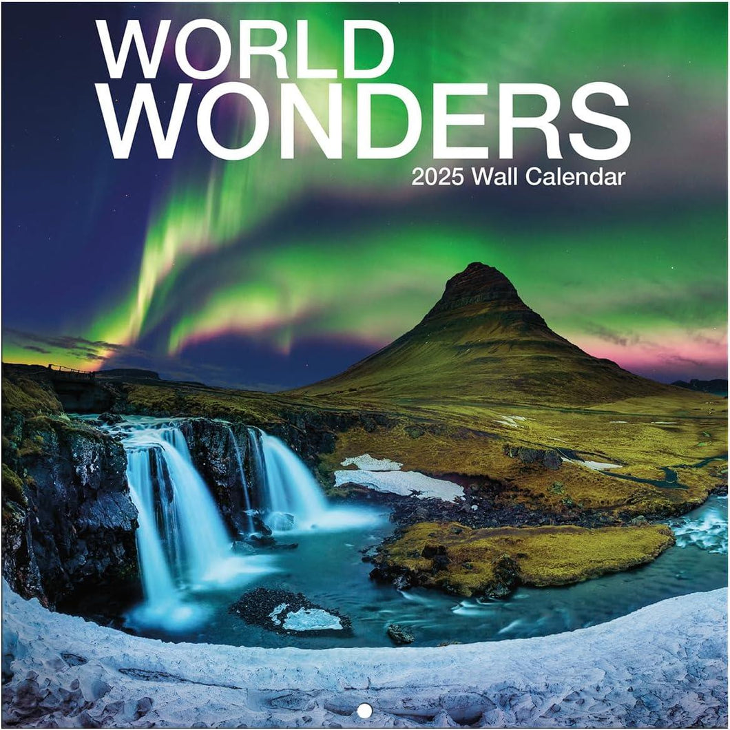 Turner World Wonders Photo 2025 Mini Wall Calendar