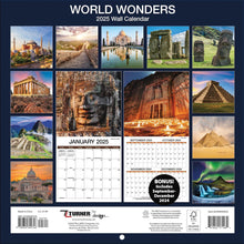 Load image into Gallery viewer, Turner World Wonders Photo 2025 Mini Wall Calendar
