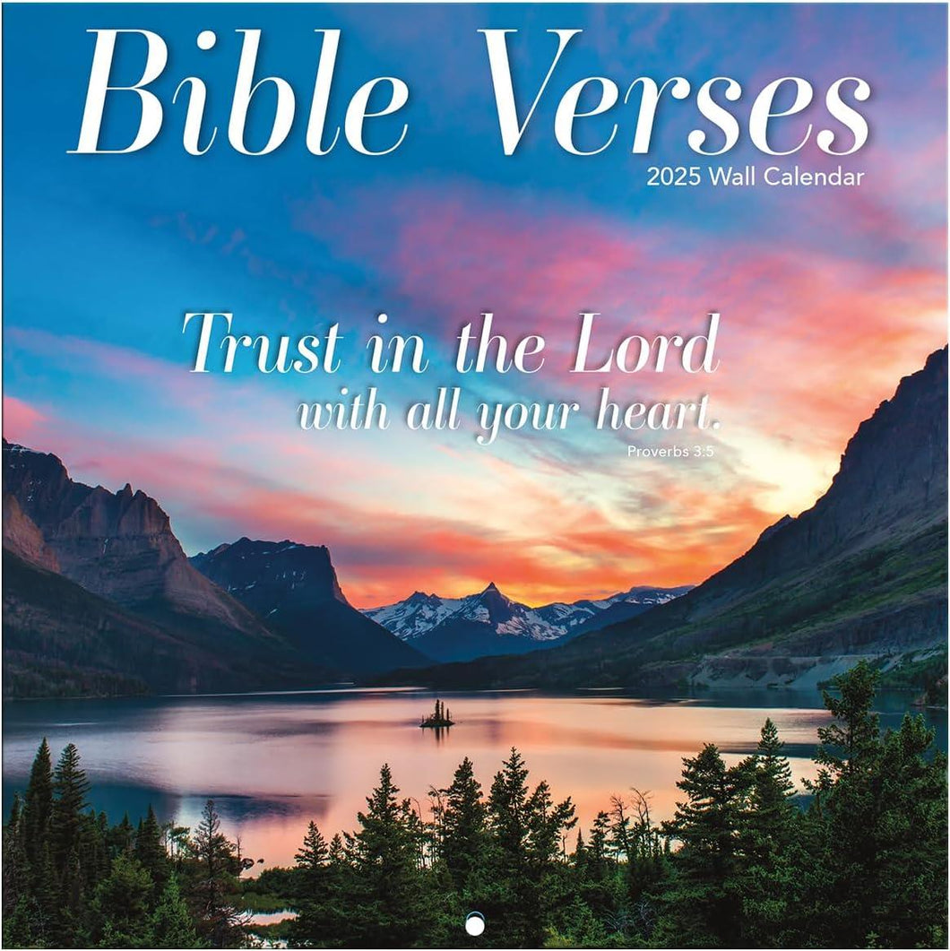 Turner Bible Verses Photo 2025 Mini Wall Calendar