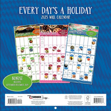 Load image into Gallery viewer, Turner Every Day&#39;s A Holiday Photo 2025 Mini Wall Calendar
