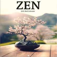 Load image into Gallery viewer, Turner Zen Photo 2025 Mini Wall Calendar
