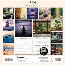 Load image into Gallery viewer, Turner Zen Photo 2025 Mini Wall Calendar
