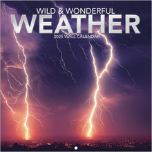 Load image into Gallery viewer, Turner Wild &amp; Wonderful Weather Photo 2025 Mini Wall Calendar
