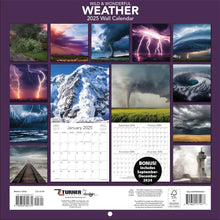 Load image into Gallery viewer, Turner Wild &amp; Wonderful Weather Photo 2025 Mini Wall Calendar
