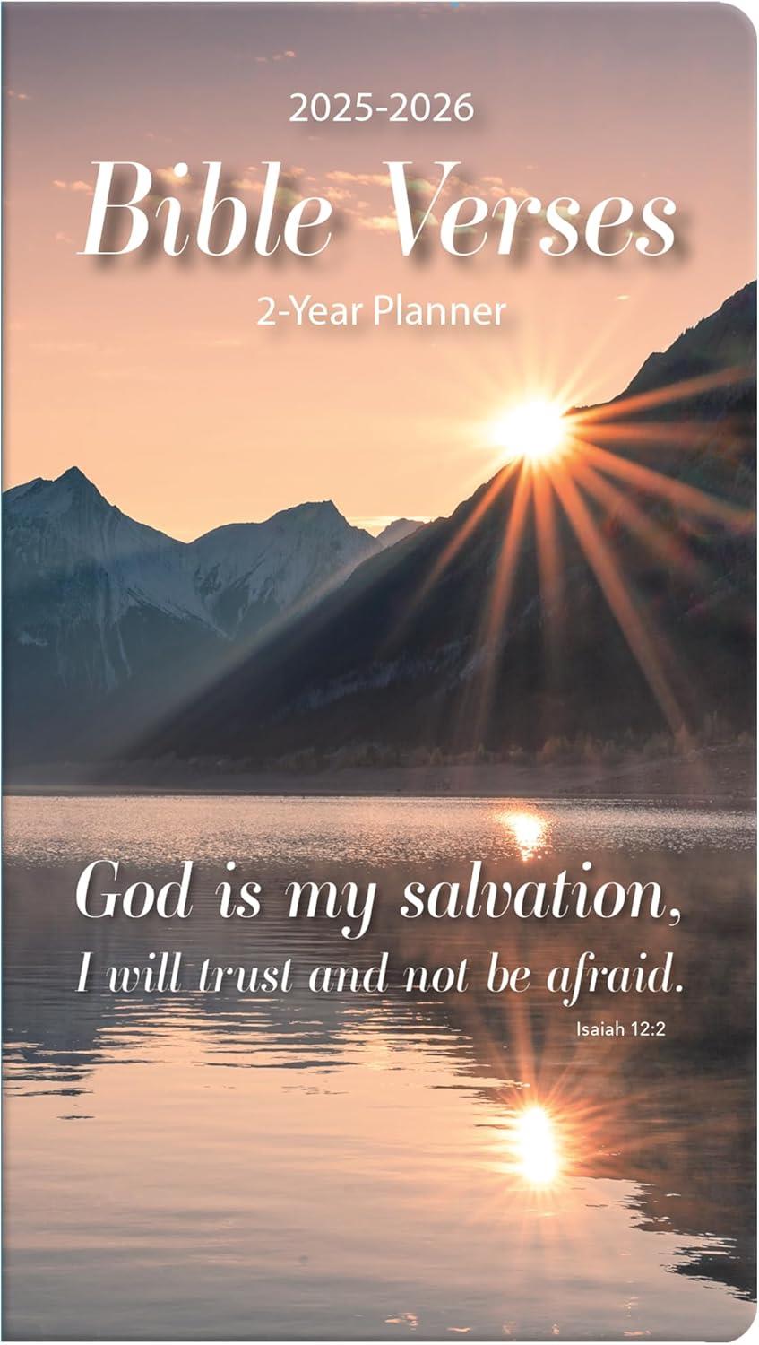 Turner Bible Verses 2025 Photo 2-Year Pocket Planner