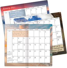 Load image into Gallery viewer, Turner Bible Verses 2025 Photo 2-Year Pocket Planner
