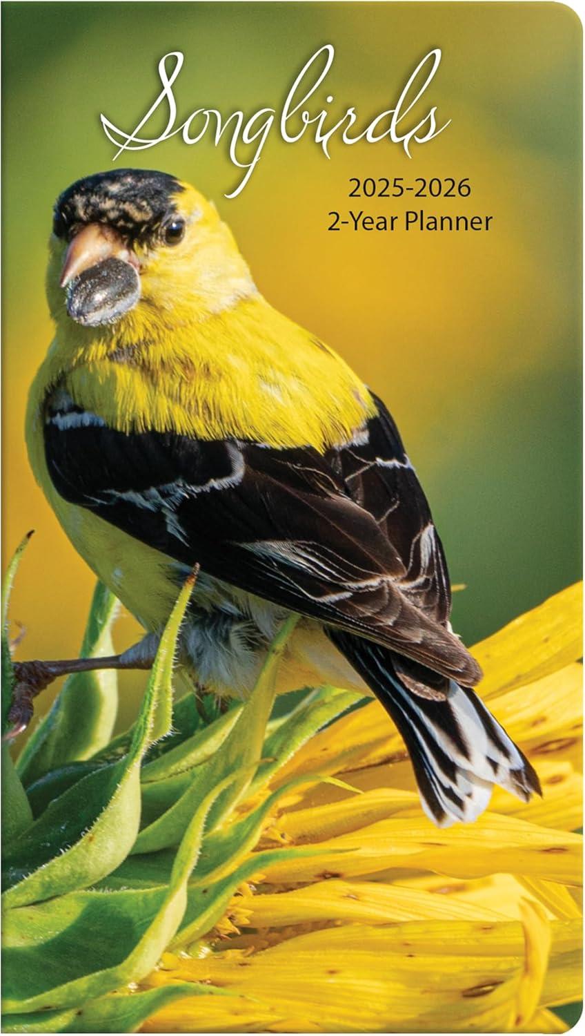 Turner Songbirds 2025 Photo 2-Year Pocket Planner