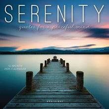 Load image into Gallery viewer, Graphique Serenity 2025 7 x 7 Mini Calendar
