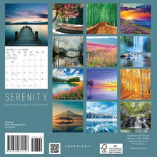 Load image into Gallery viewer, Graphique Serenity 2025 7 x 7 Mini Calendar
