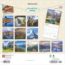 Load image into Gallery viewer, Browntrout Switzerland 2025 12 x 12 Wall Calendar
