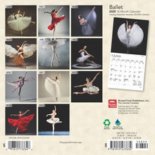 Load image into Gallery viewer, Browntrout Ballet 2025 7 x 7 Mini Calendar
