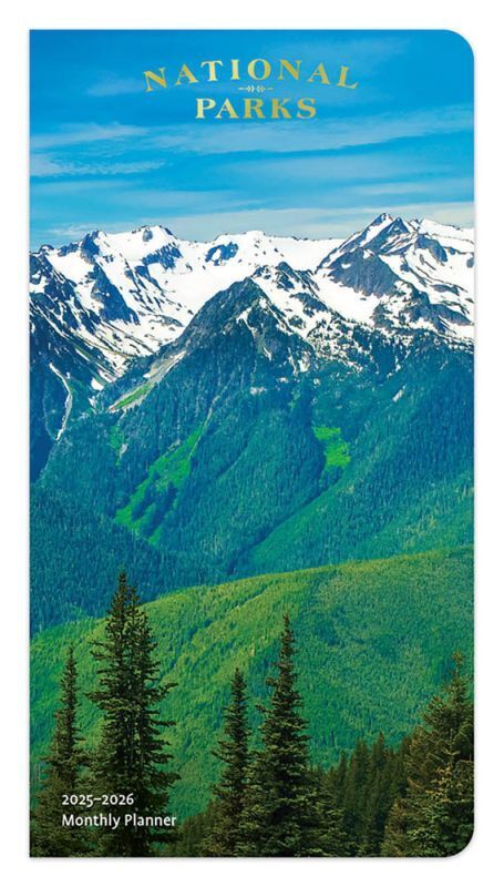 Browntrout National Parks 2025-2026 Two Year Monthly Pocket Planner