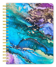 Load image into Gallery viewer, Browntrout Crackled Blush 2025 6 x 7.75 Inch Weekly Desk Planner
