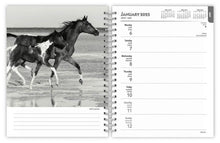 Load image into Gallery viewer, Browntrout Portrait Series: The Noble Horse 2025 6 x 7.75 Engagement Planner
