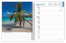 Load image into Gallery viewer, Browntrout Tropical Islands 2025 6 x 7.75 Engagement Planner
