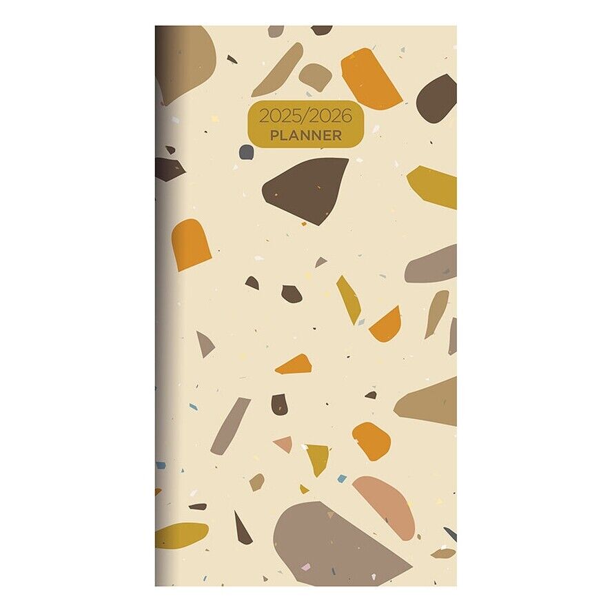 TF Publishing 2025-2026 Terrazzo Small Monthly Pocket Planner