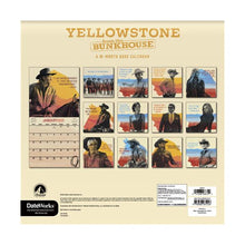 Load image into Gallery viewer, Trends International Yellowstone - From the Bunkhouse 2025 12 x 12 Wall Calendar
