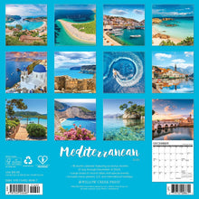 Load image into Gallery viewer, Willow Creek Mediterranean 2025 12 x 12 Wall Calendar
