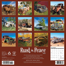 Load image into Gallery viewer, Willow Creek Rust in Peace 2025 12 x 12 Wall Calendar
