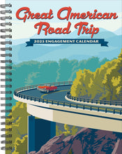 Load image into Gallery viewer, Willow Creek Great American Road Trip 2025 6.5&quot; x 8.5&quot; Engagement Calendar
