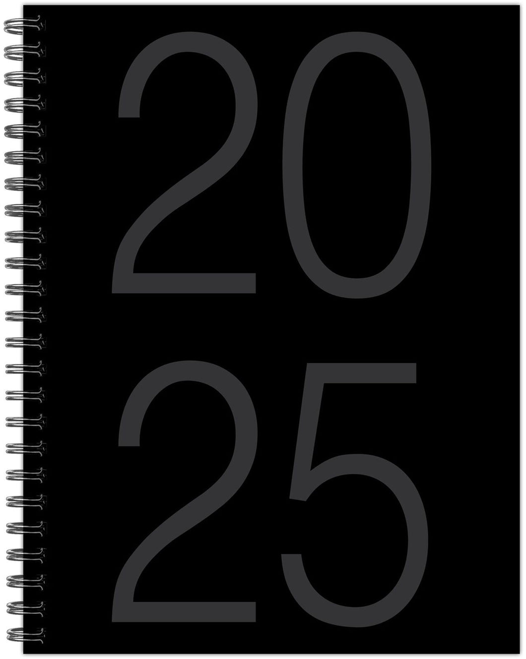 Willow Creek Black 2025 Softcover Weekly Planner